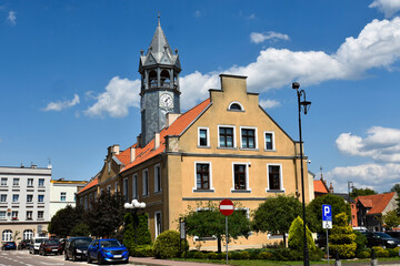 Ratusz w Barczewie,Polska © Grzegorz Lenkiewicz