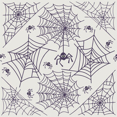 Halloween seamless pattern
