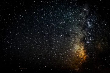 Fotobehang starry night sky © Deniz