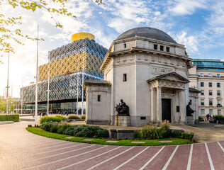 Centenary Square in Birmingham, UK