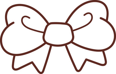 Christmas Set Cartoon Cute Little Santa Gift Holiday Decoration Illustration