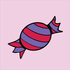 Cute Candy Trick or Treat Halloween