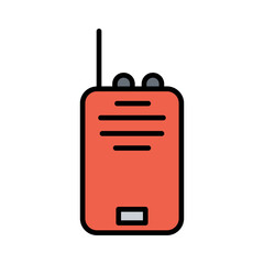 Obraz premium Walkie talkie icon