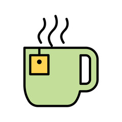 Hot tea icon