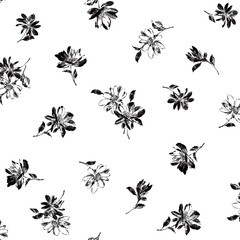 Beautiful floral pattern perfect for textile design,