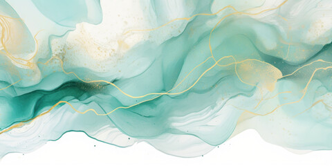 Luxury abstract fluid art painting background alcohol ink technique. Luxury colourful marble texture background for interior decoration. Abstract digital artwork