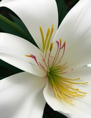 white lily flower