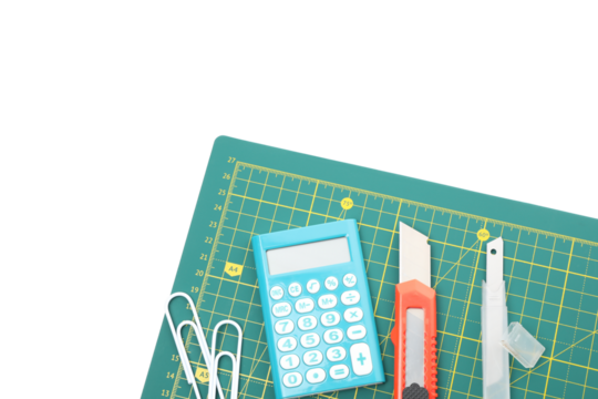 PNG, accessory for creativity - cutting mat, isolated on white background - Powered by Adobe