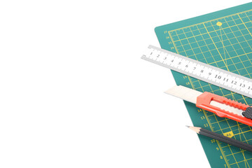 PNG, accessory for creativity - cutting mat, isolated on white background