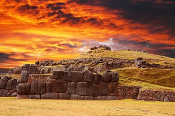 The mighty stone blocks of the Inca fortress perched above Cusco bear an impressive witness to the...