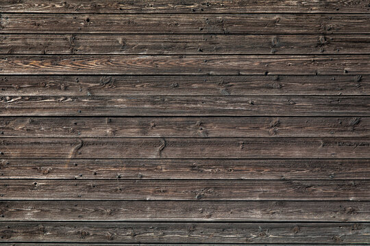 Fond de planche de bois sombre en ch&ecirc;ne ou sapin noir.