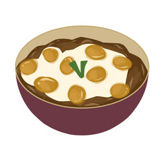 Candil traditional porridge with coconut cream 