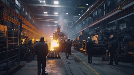 factory, fire, manufacturing, indoor, person