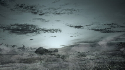 Scary Halloween background