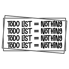 Todo List = Nothing svg