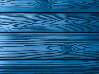 Blue wooden background texture, Top view, Texture element