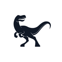 Dinosaur silhouette icon