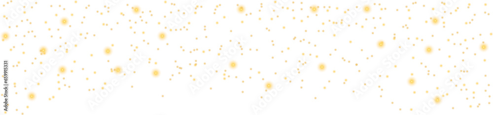 Poster glittering vector dust on a transparent background. golden sparkling lights. christmas holiday glow 