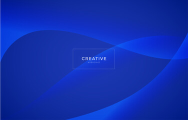 Abstract blue background with lines