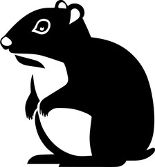 Naklejka premium Groundhog Woodchuck icon 2