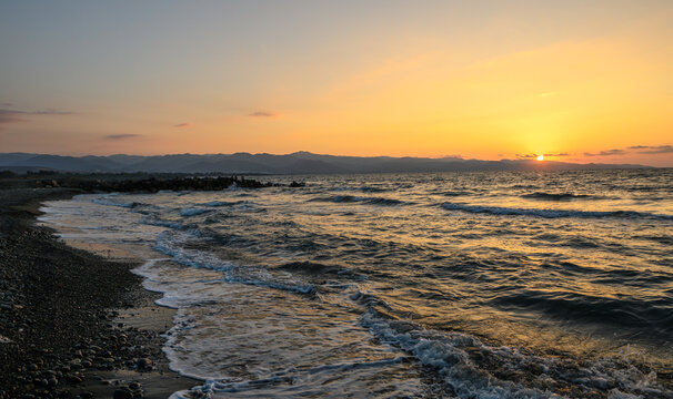 sea ​​surf beach on the mediterranean sea 3 © Михаил Шорохов