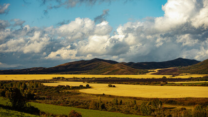 Obraz premium beautiful panoramic view of nature