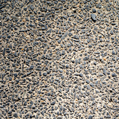 Background of small pebbles for the designer