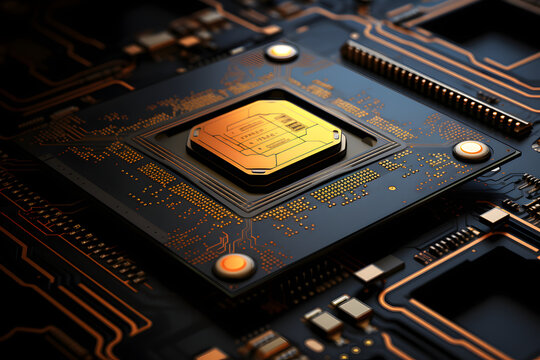 Micro Chip - Prozessor - Computer Chip