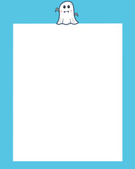 frame background with Halloween