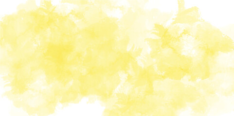 Yellow  watercolor. Background .Yellow watercolor background for your design, watercolor background concept, vector.
