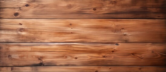 Fototapeta premium Close up of a natural wood texture with a vintage grunge brown surface suitable for backgrounds or furniture