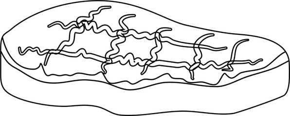 Food Doodle Line Art