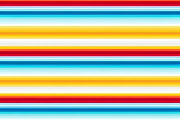 Party decoration or background with colorful striped Mexican ethnic fabric pattern