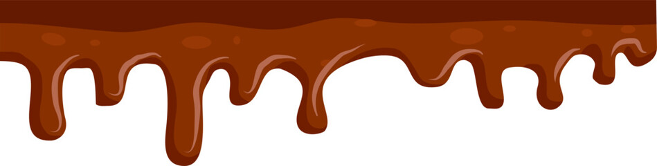 Chocolate drops border