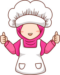 Muslimah Chef Logo