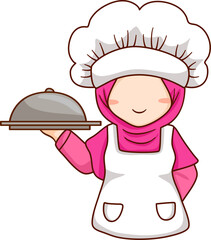 Muslimah Chef Logo