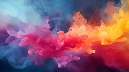Fototapeta premium abstract watercolor background HD 8K wallpaper Stock Photographic Image