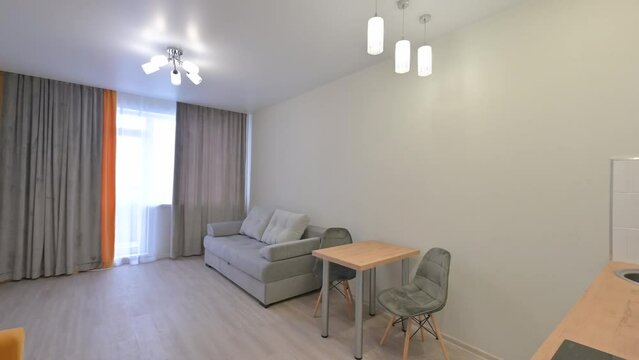 interior apartment room home decoration, preparation of house for sale