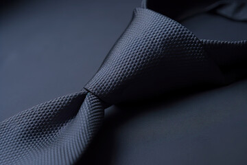 Close up of a tie