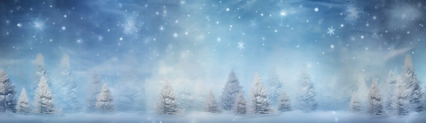 A magical Christmas background with festive charm