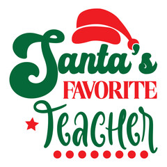 Santa's Favorite Teacher