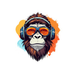 Gorila face logo