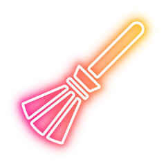 Set of Halloween neon