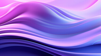 Ethereal Echoes: A Hypnotic 3D Harmony of Melted, Multicolored Chrome Foiled Liquid Waves in an Abstract Rhapsody with Shining Hues 