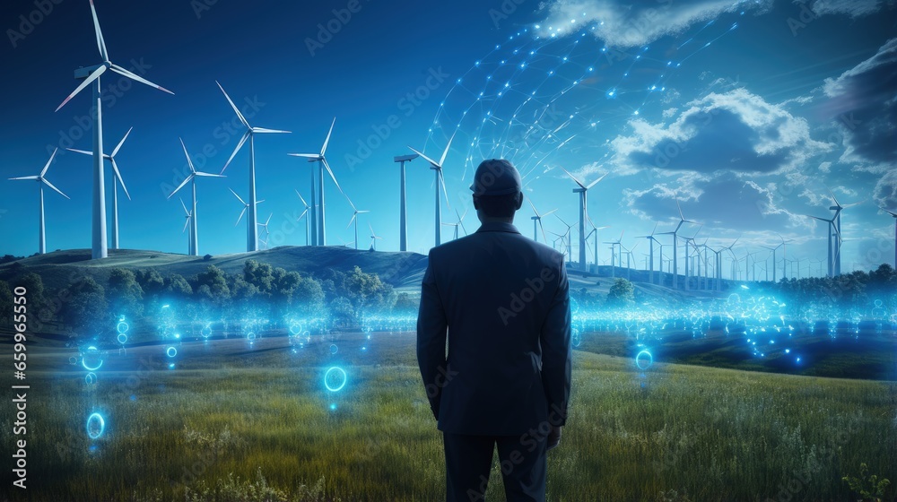 Poster analyzing the quality and effectiveness of the electricity generated through the hologram, energy co