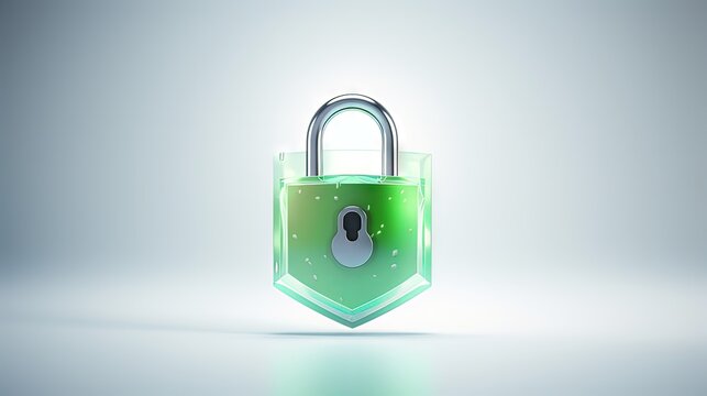 Secure connection, ssl shield protected symbols icon, https certificate privacy icon, secure secure data encryption technology on white background