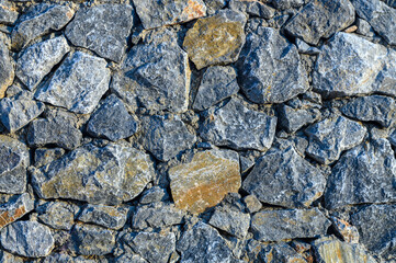 beautiful stone fence as background 7