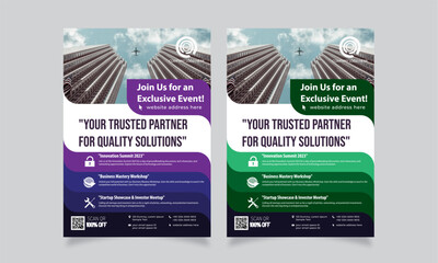 Obraz premium Modern Design for Business Marketing and Events