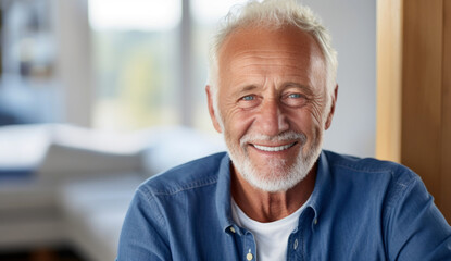 portrait of a senior man