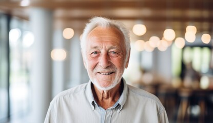 Fototapeta premium portrait of a senior man
